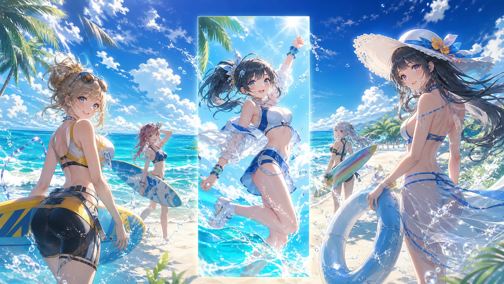 夏の水着スマホ壁紙コンテスト