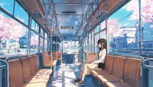 桜の下の再会
