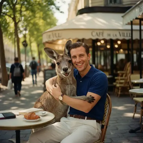 Human & Animal Photo