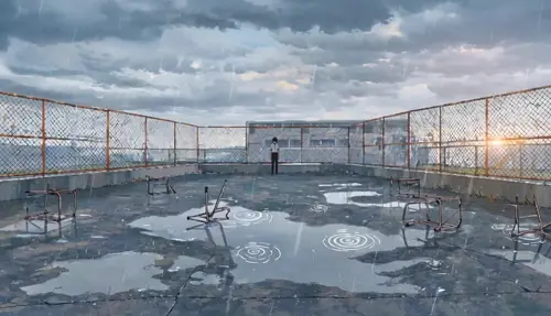 雨の空き地のふたり (コピー)